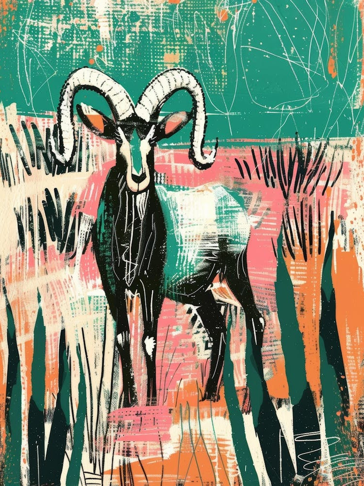 Ram Canvas Print
