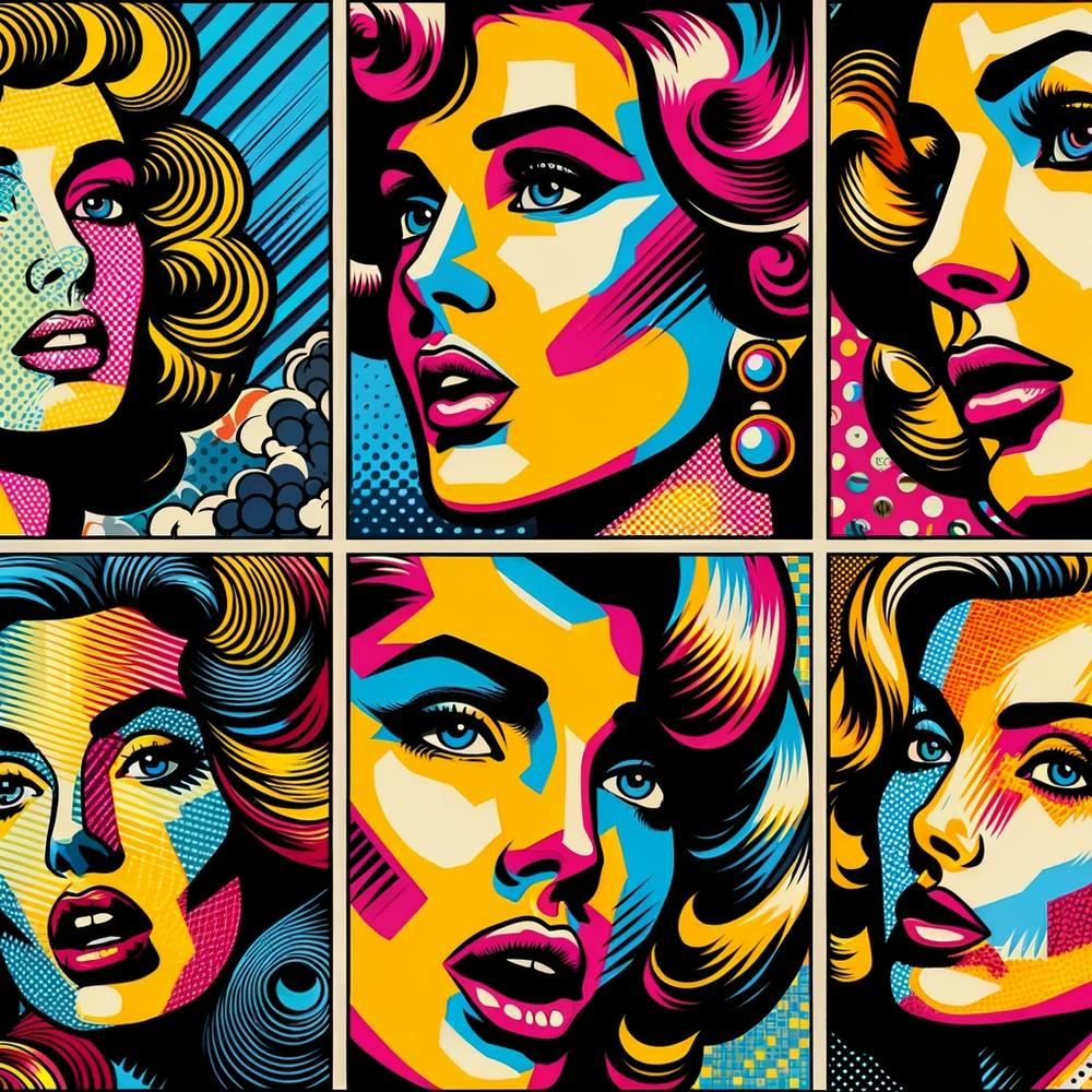 Abstract Nostalgia: Echoes of Pop