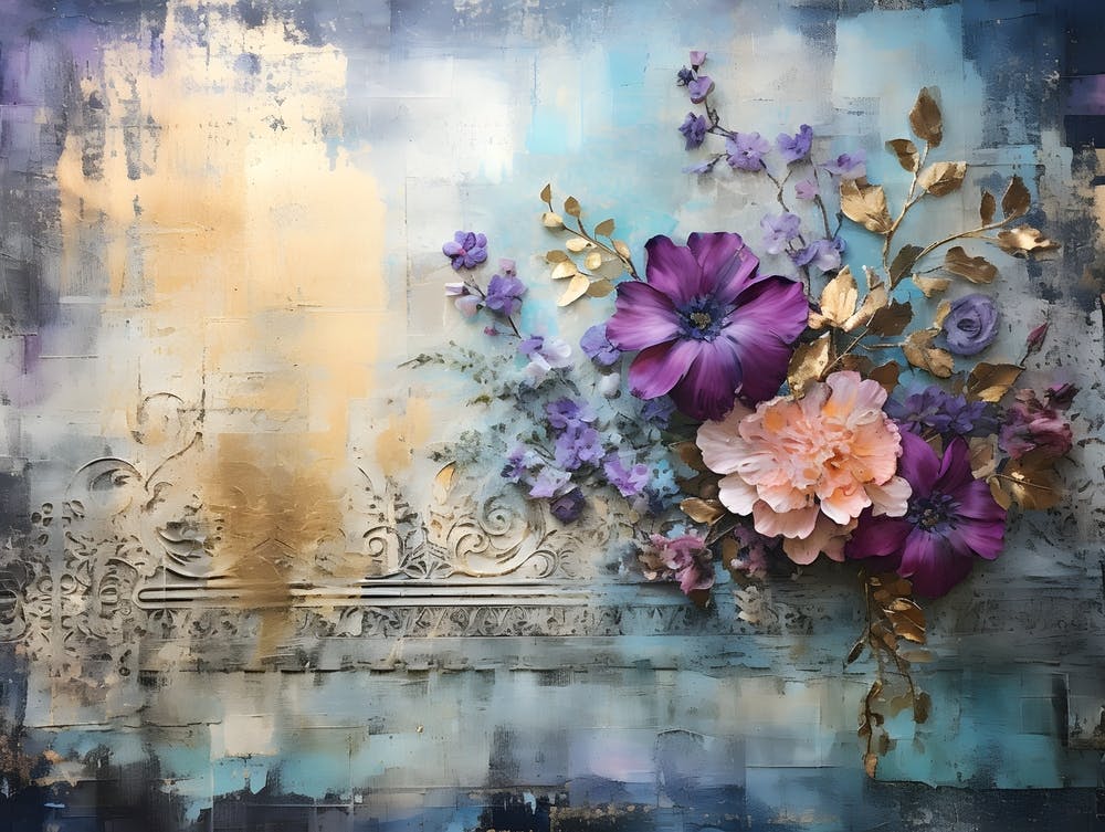 Vintage Moody Flowers 14