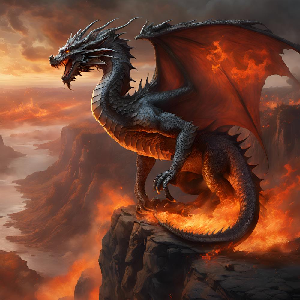 Dragon In Flames 2