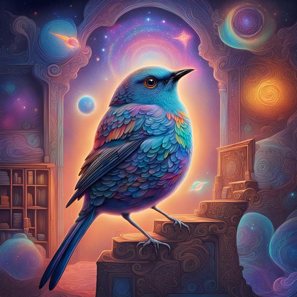 Little bird on my doorstep