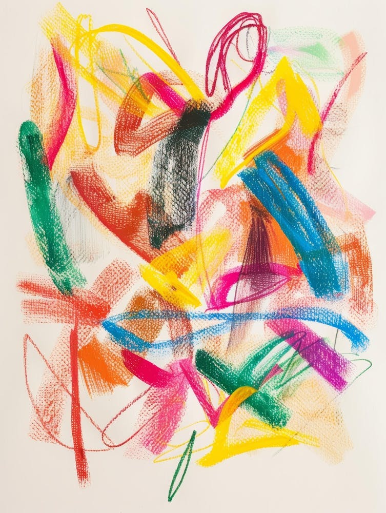 Abstract Brushstrokes 43