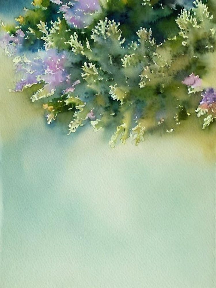 Acropora Humilis Storybook Watercolour