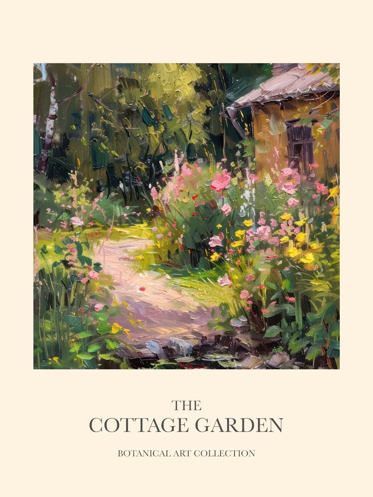 Cottage Garden Poster Enchanted Pond 7