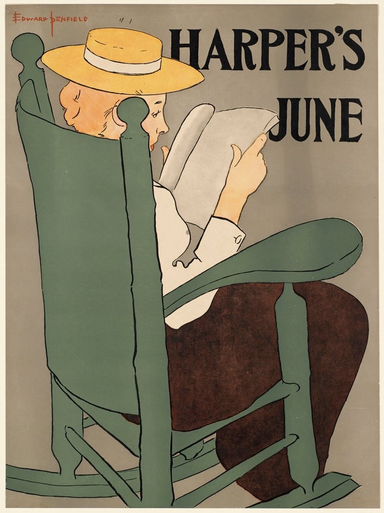 Harper's June, Edward Penfield 1