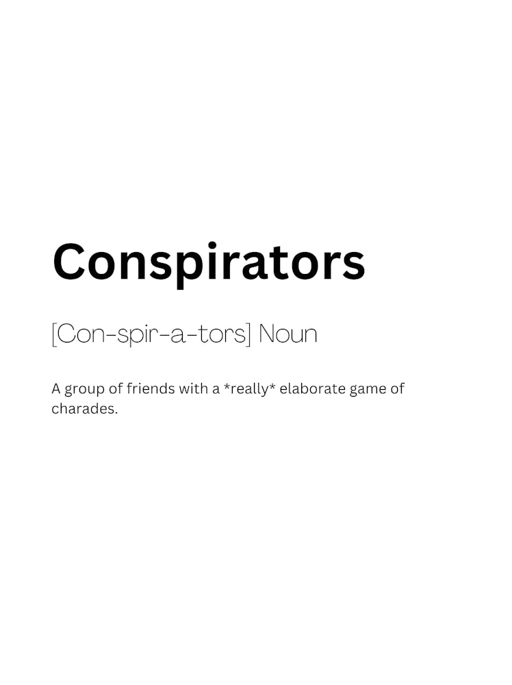 Conspirators Definition Meaning