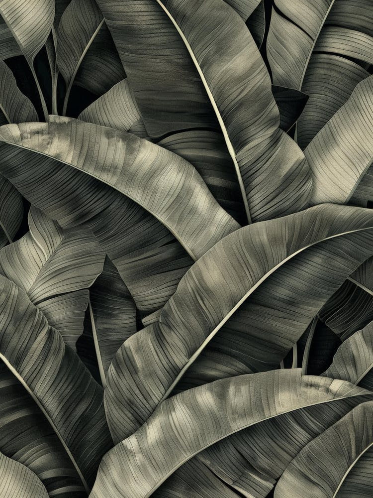 Banana Leaves Wallpaper 2