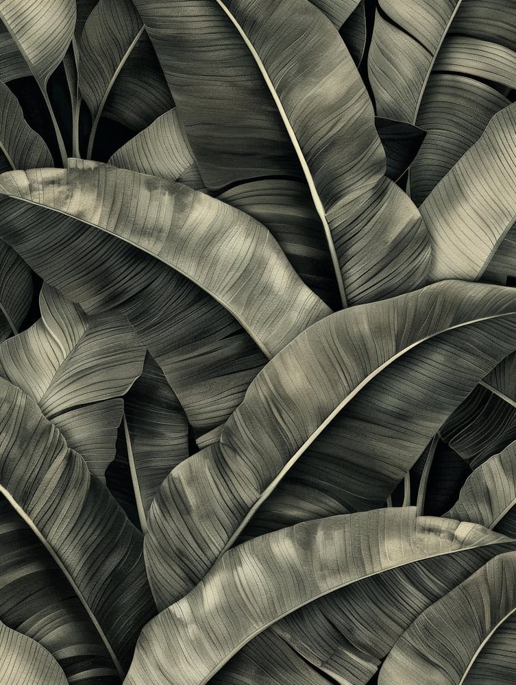 Banana Leaves Wallpaper 2