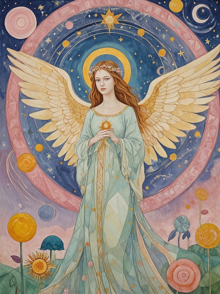 Angel In Pastel Colours