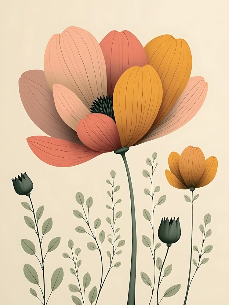 Minimalist Blush Petals