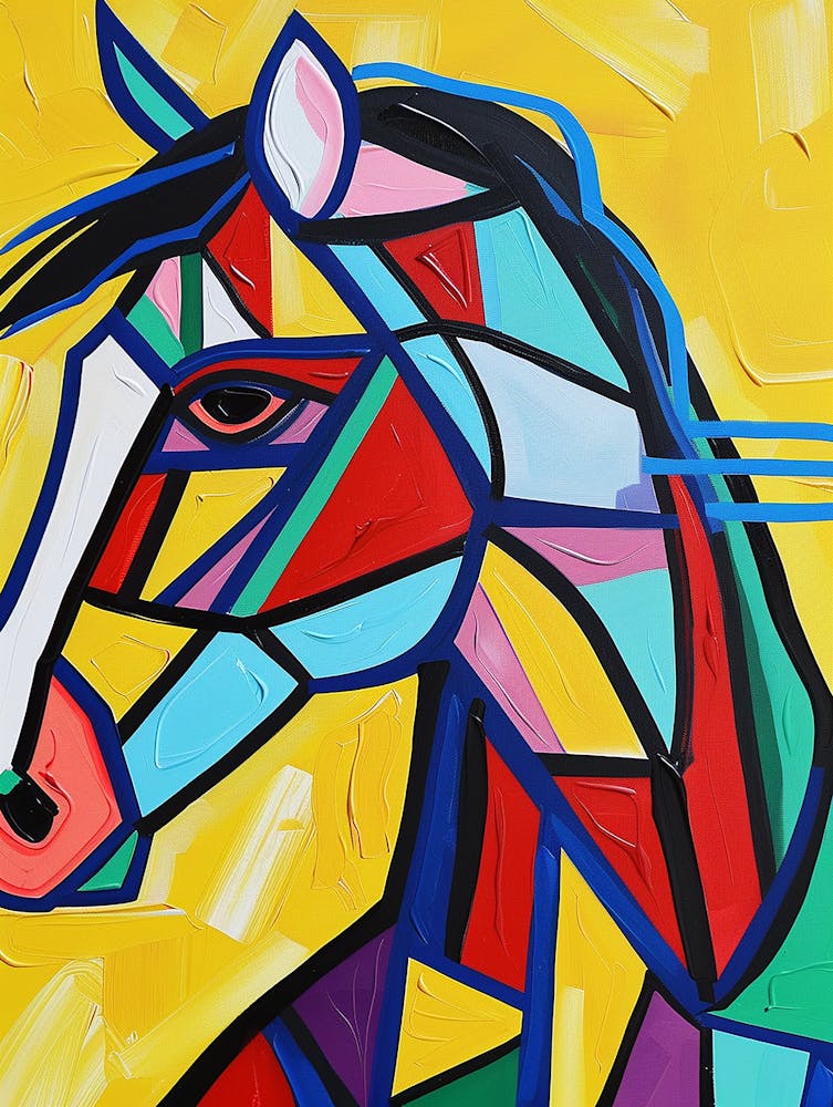 Abstract Horse Painting 3