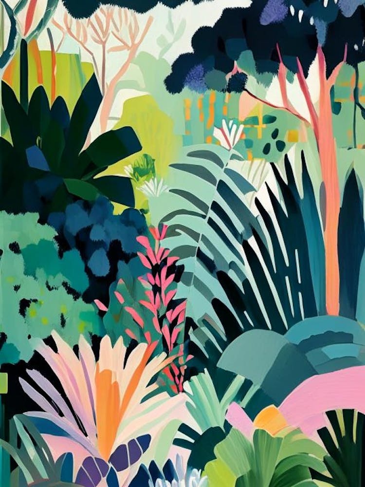 Kirstenbosch National Botanical Garden, South Africa Abstract Still Life