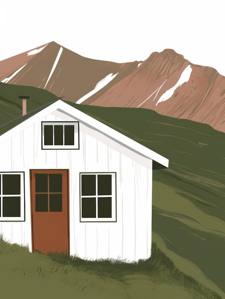 Cabin In The Mountains 1