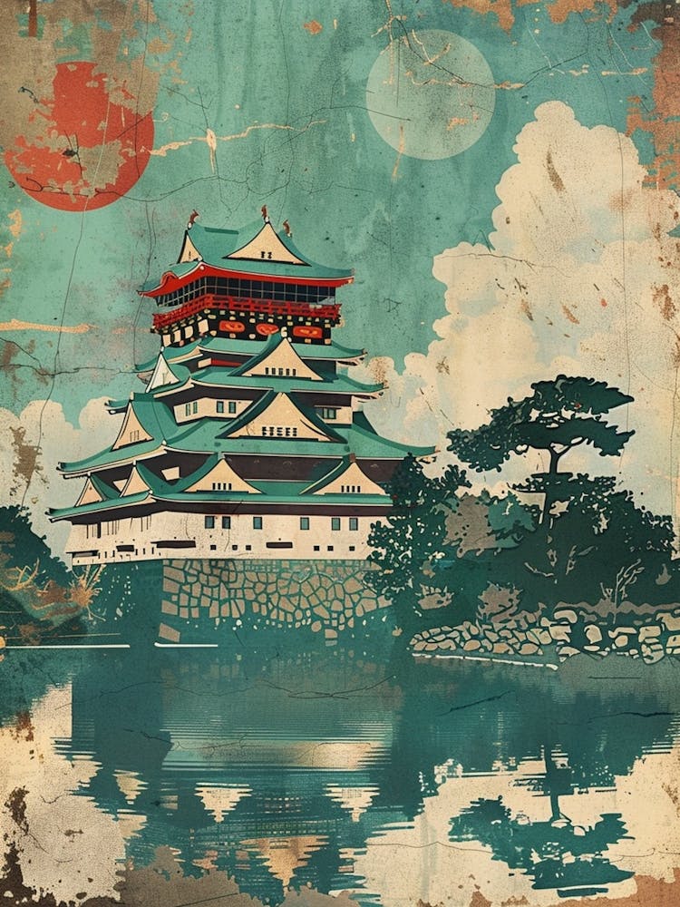 Nijo Castle Japan Mid Century Modern