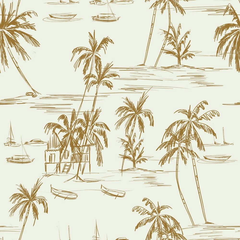 Beach Pattern Beige