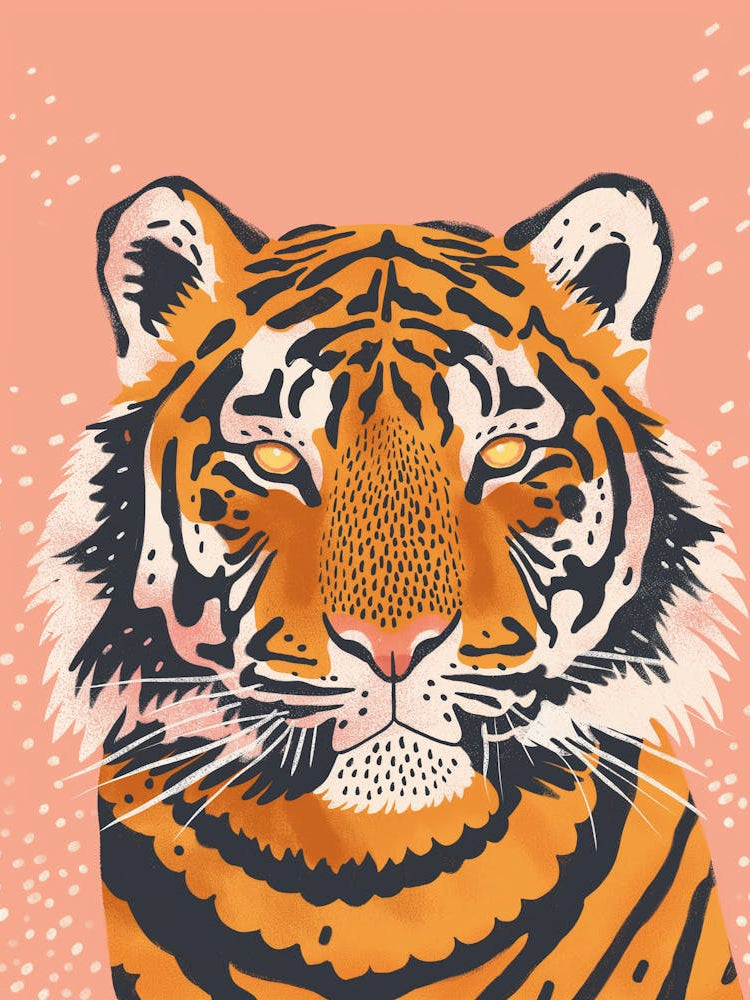 Portrait Of A Tiger