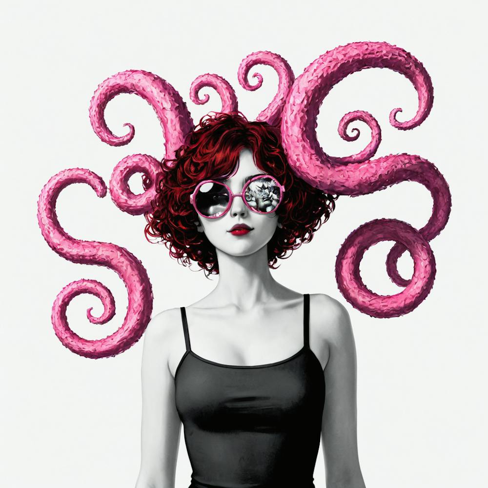 Pink Octopus 1