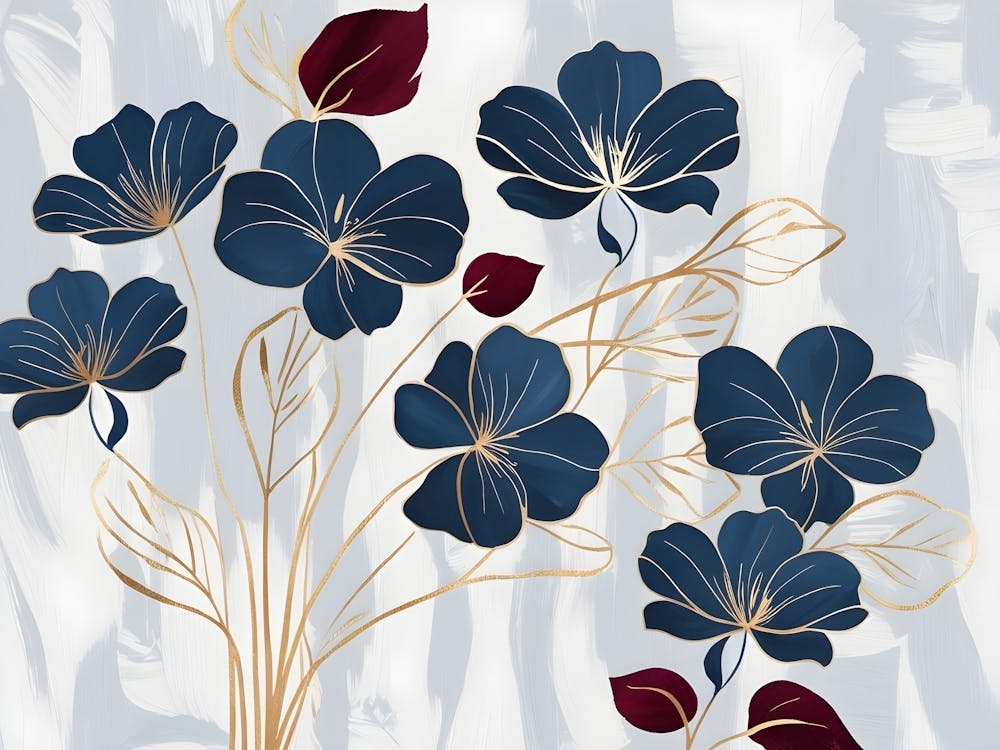 Blue Flowers 19
