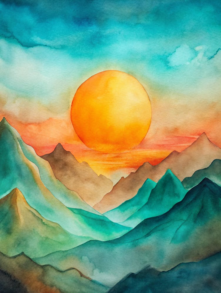 A Dynamic Contrast Of Teal And Orange With A Gian