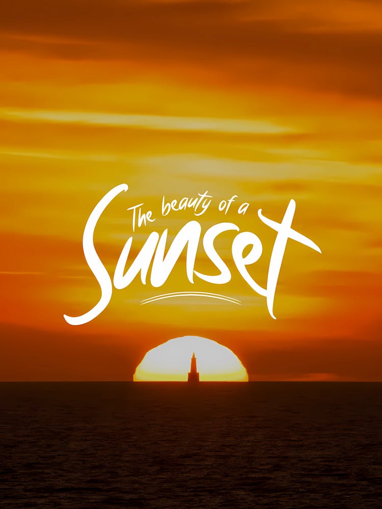 The Beauty of a Sunset Golden Hour Lighthouse Photography
