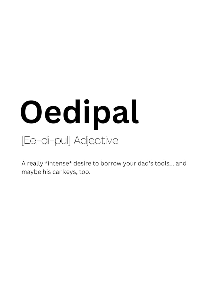 Oedipal Definition Meaning