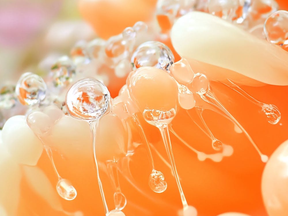 Water Droplets On A Flower