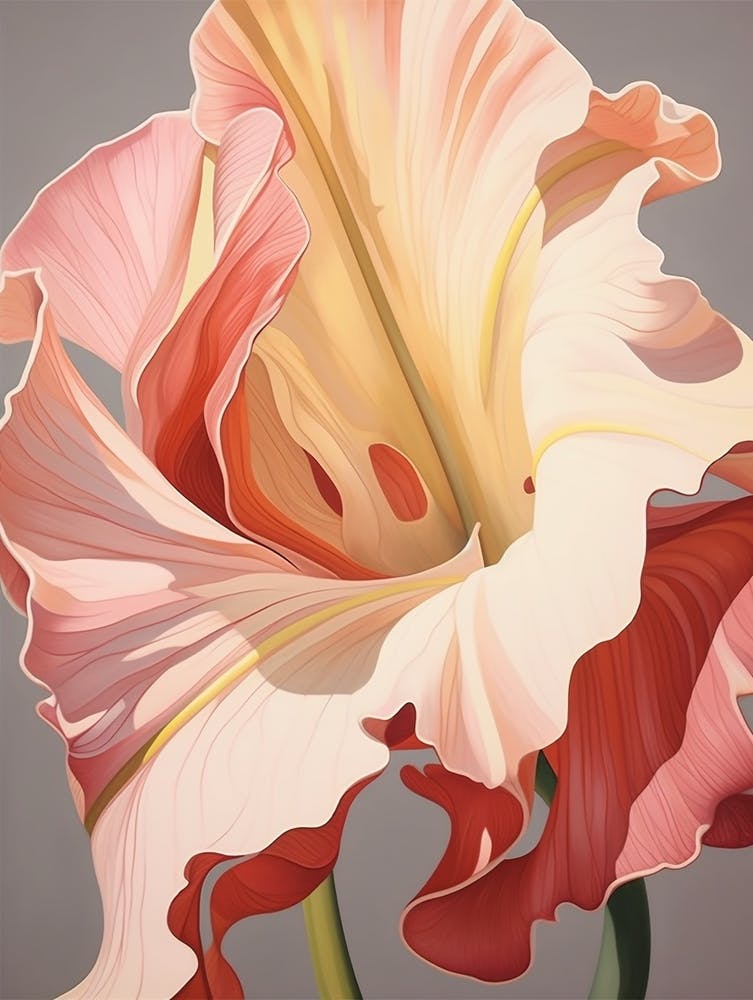 Floral Illustration Gloriosa Lily 4