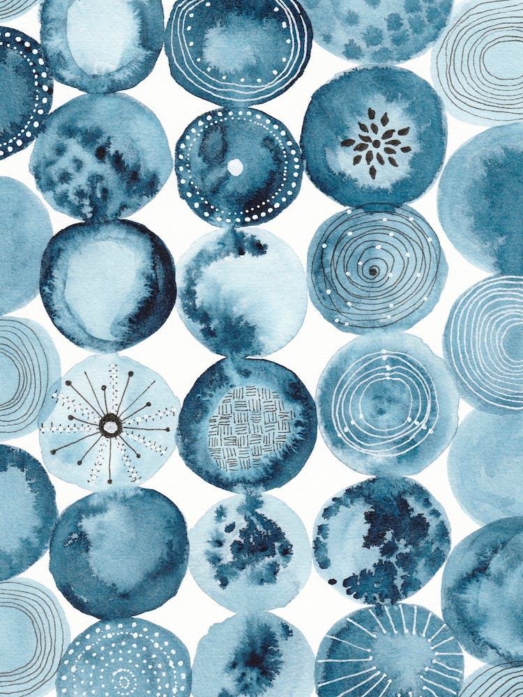 Indigo Watercolorink 1