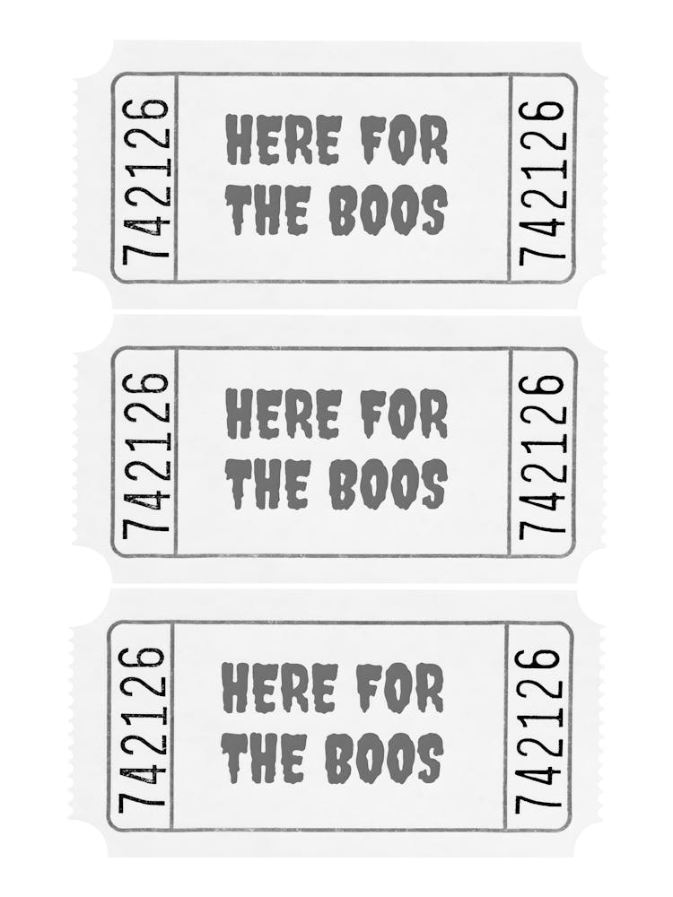 Here For The Boos