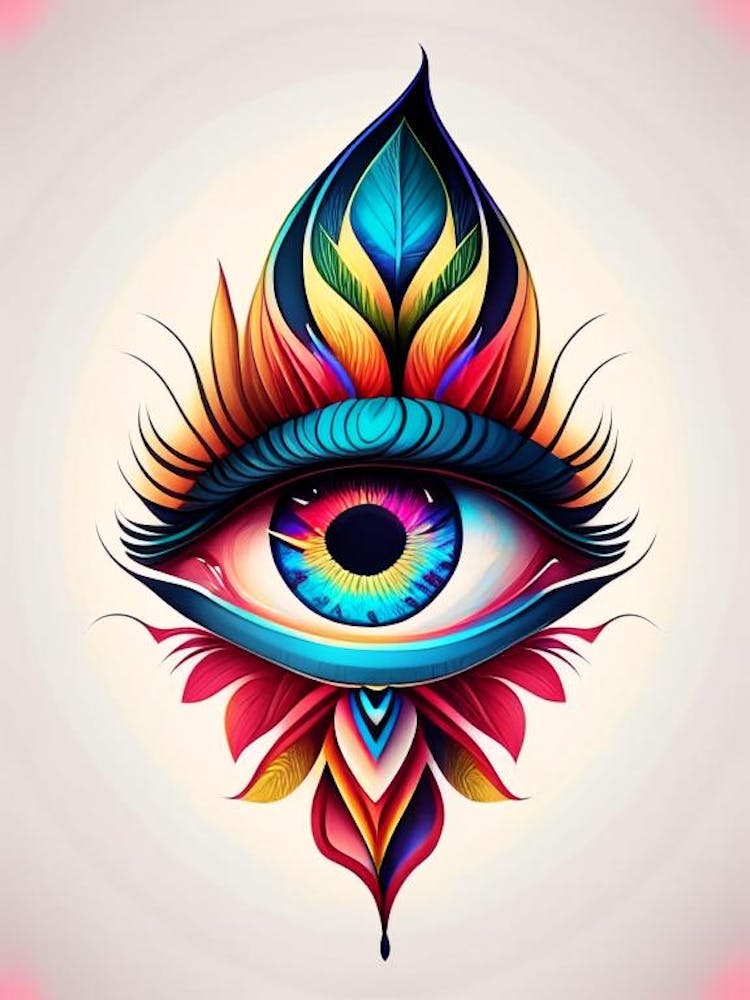 Perception, Symbol, Third Eye Tattoo 3
