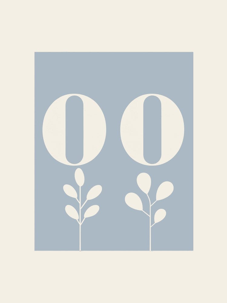 Zero zero (Light Blue)