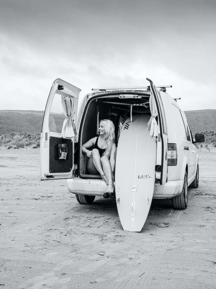Beach van life