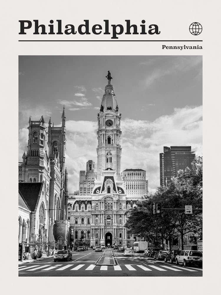 Philadelphia Black And White