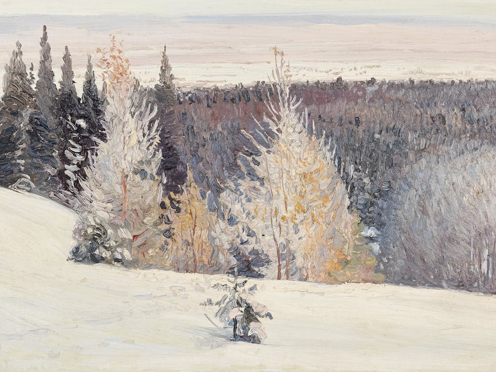 Vintage Winter Landscape II