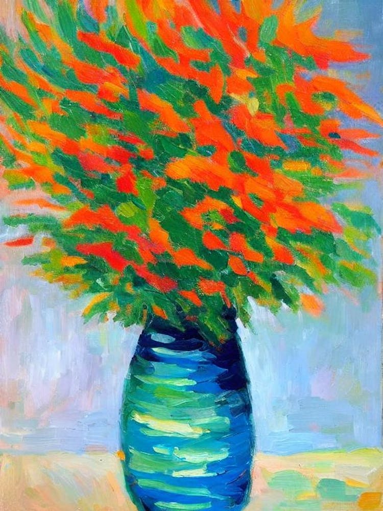 Flower Focus Matisse Inspired Flower