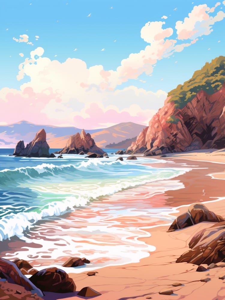 Pfeiffer Beach, Big Sur California Usa 2