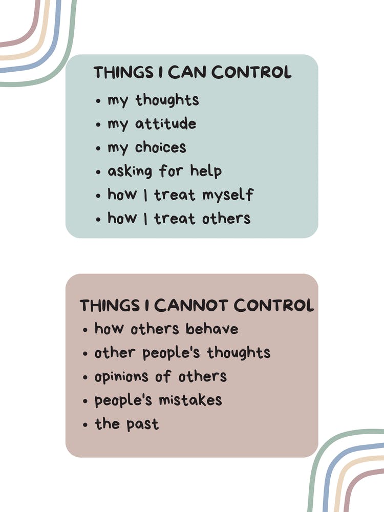 Things I Can Control