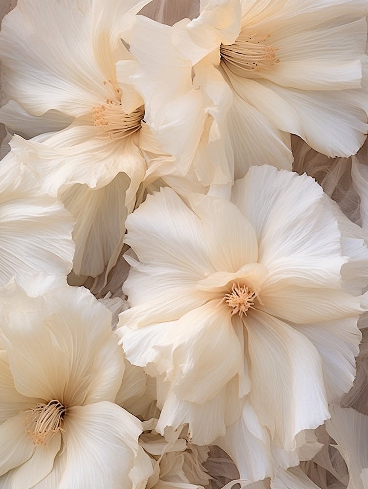 Boho Dried Flowers Hibiscus 3