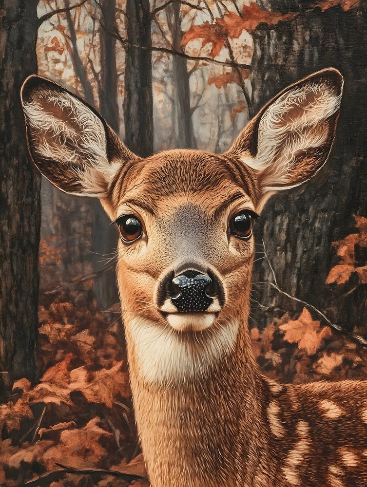 Deer In The Woods 7