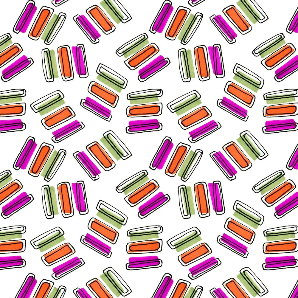 Orange Green Purple Rectangles Purple Orange 1