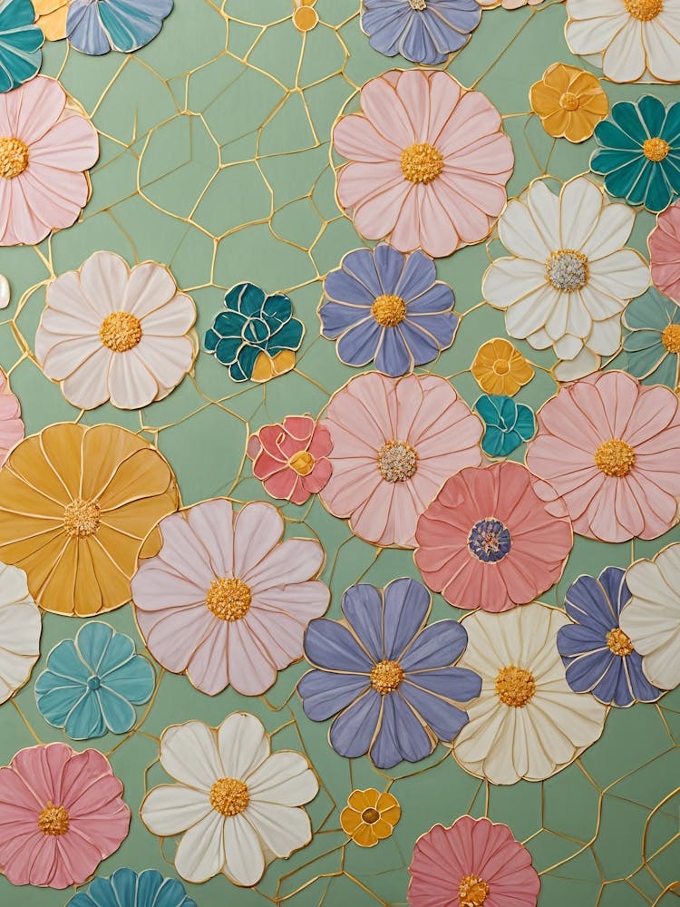 Floral Dreams In Pastel