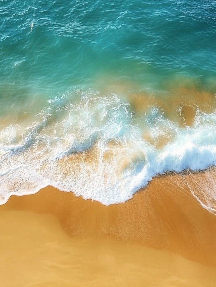 Aerial View Of A Beach 151