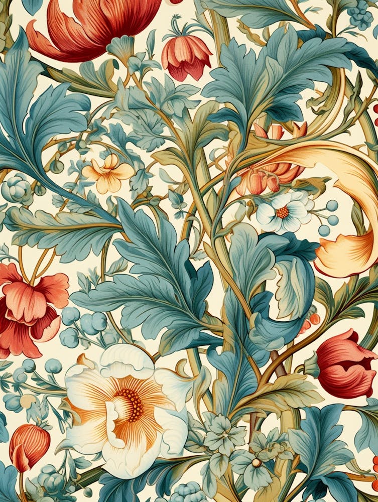 Floral Wallpaper Pattern 4