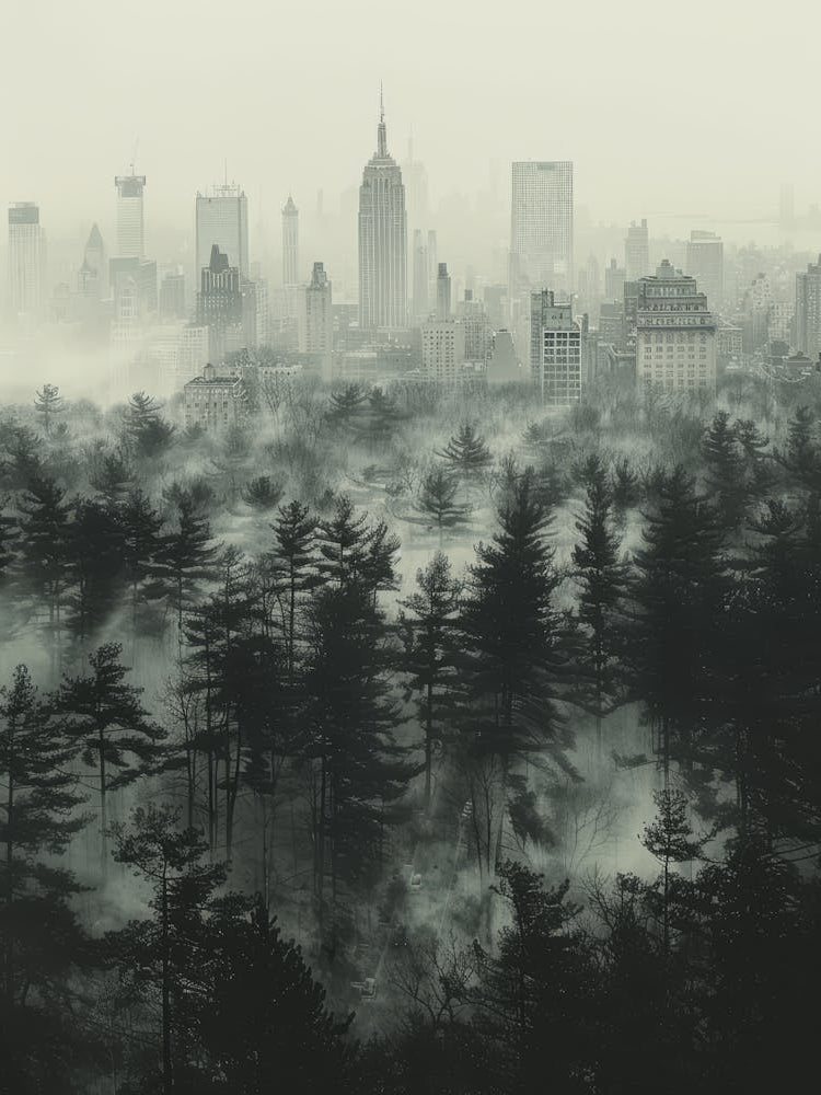 Fog Over New York City