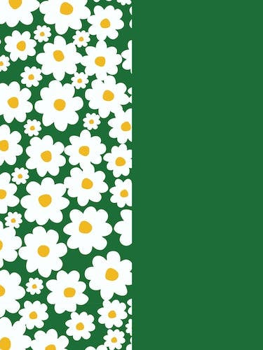 Daisy Garden Green