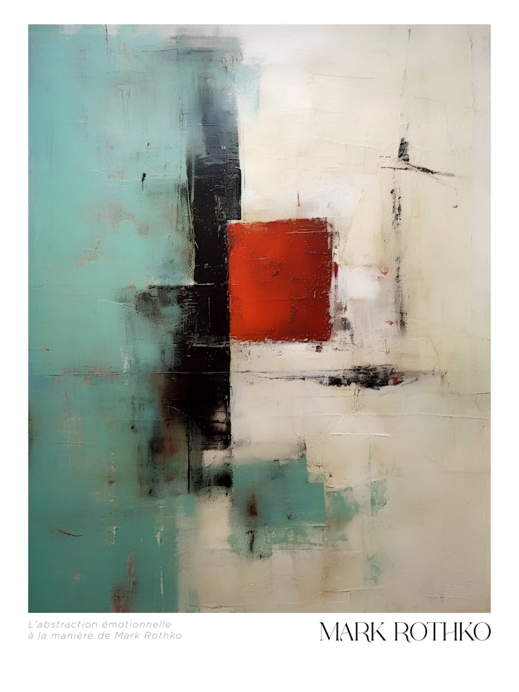 Abstract Painting Mark Rothko