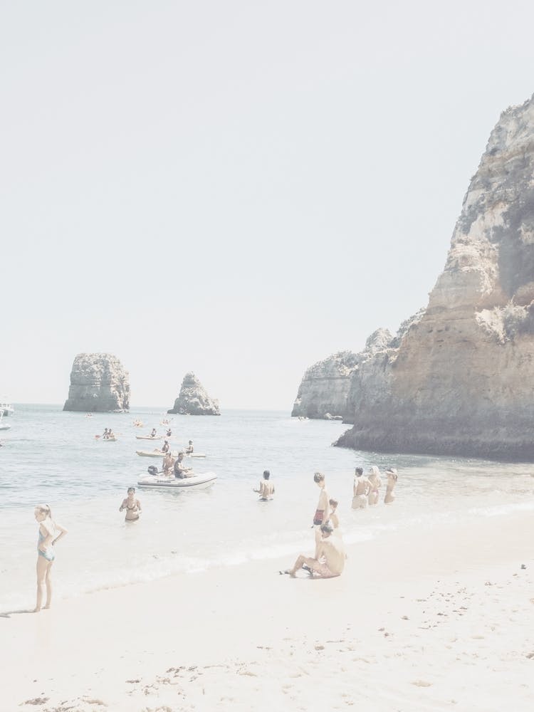 People On Beach
