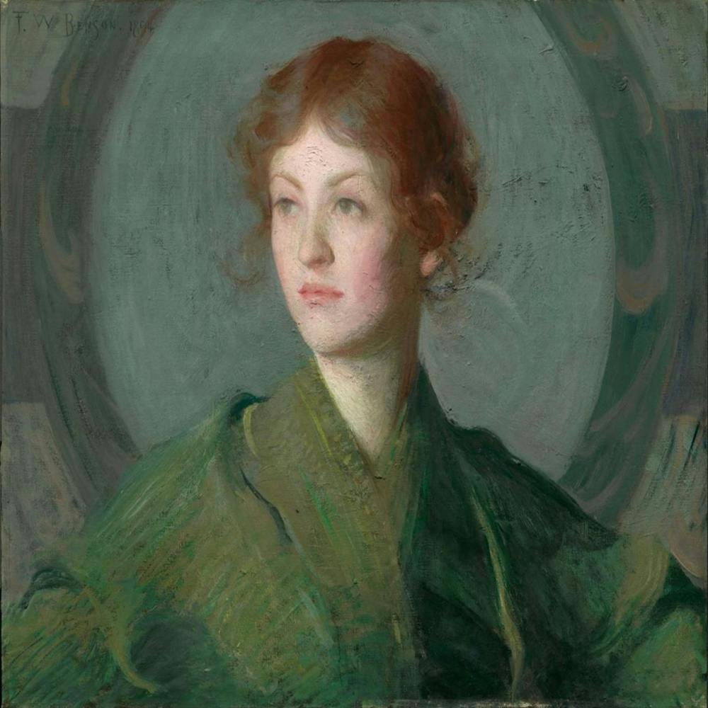 Frank W Benson. Dec head 