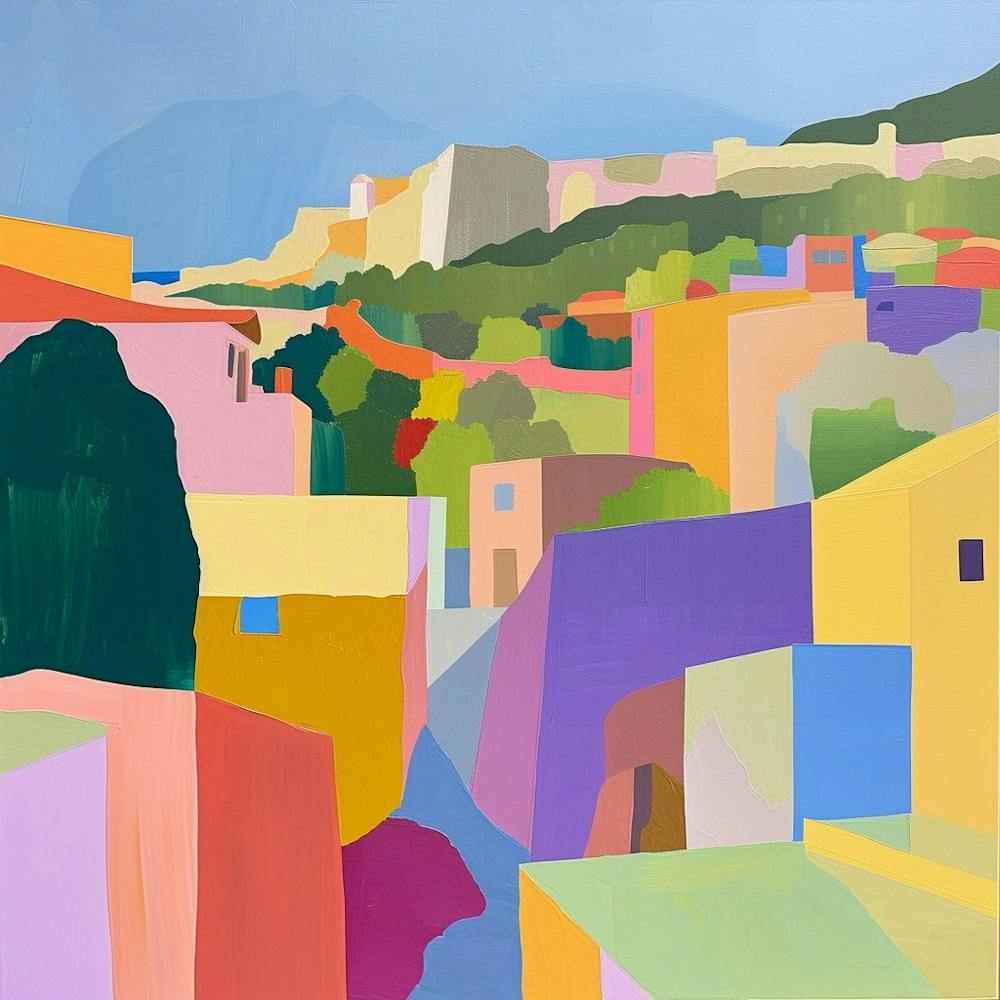 Abstract Travel Collection Athens Greece 1