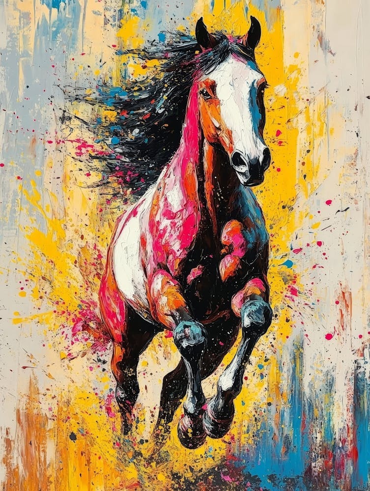 Horse Running